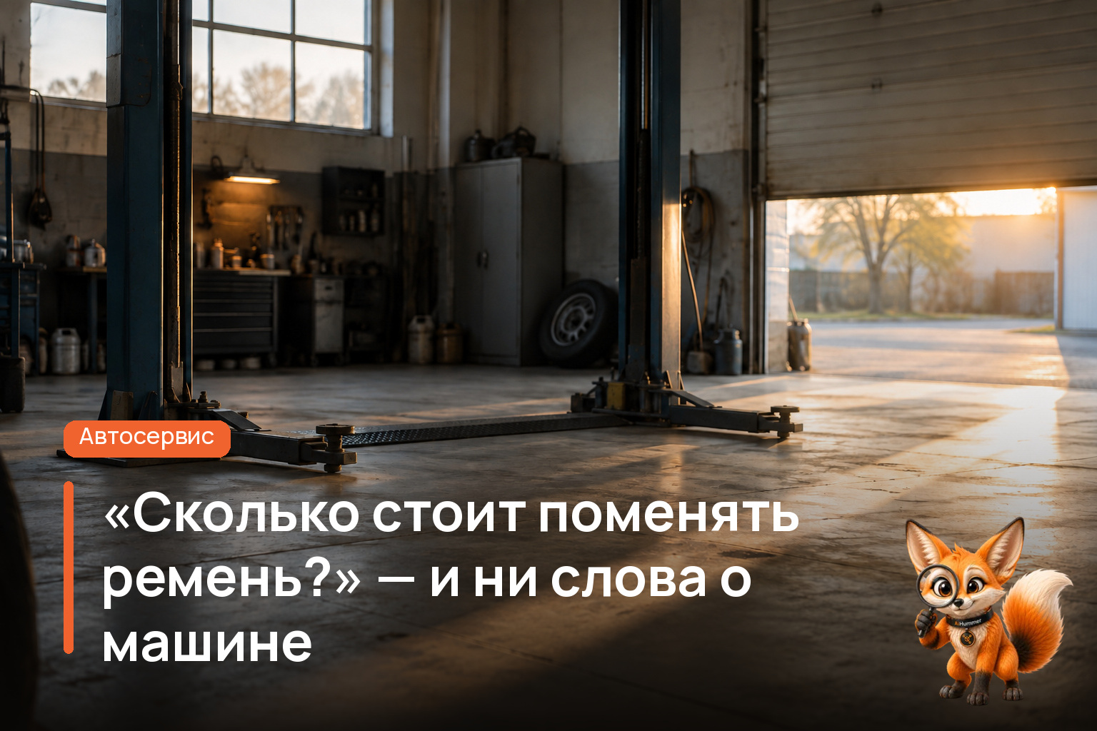 Обложка статьи ««Сколько стоит поменять ремень?» — и ни слова о машине»