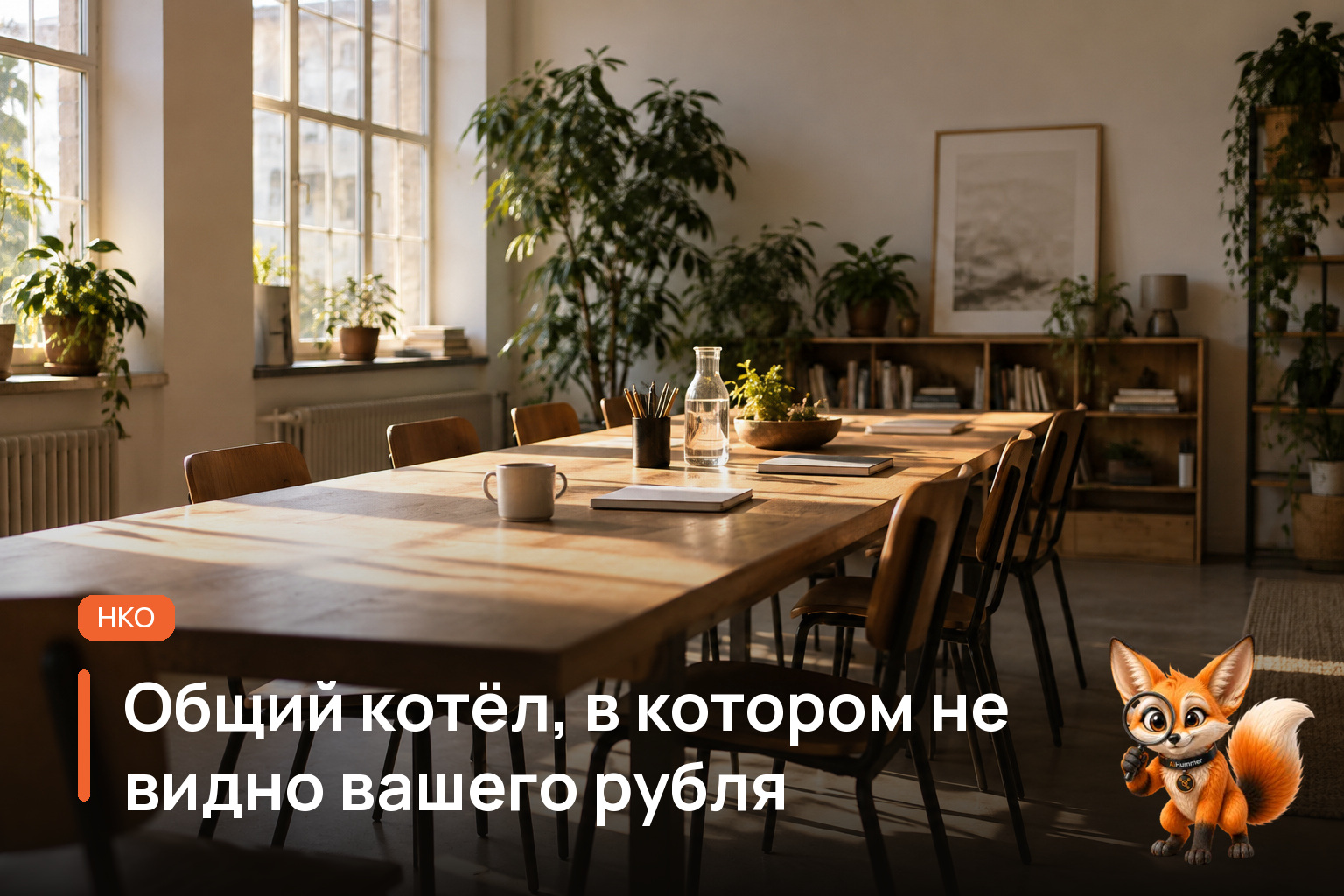 «Общий котёл, в котором не видно вашего рубля» məqaləsinin üz qabığı